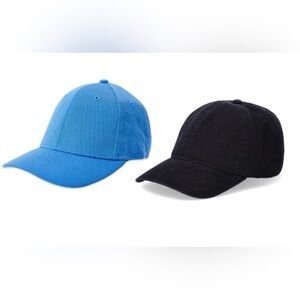 DEAL ‼️ 2 BLACK AND BLUE ATHLETIC WORKS BASEBALL CAPS FOR $11